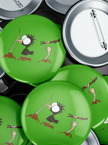 Vigyázz, melyik végét fogod kitűző