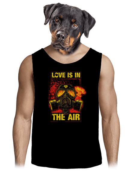 Love is in the air férfi trikó Black