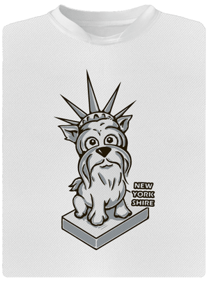 New Yorkshire gyerek sport póló White