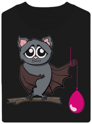 Denevér unisex crewneck Black