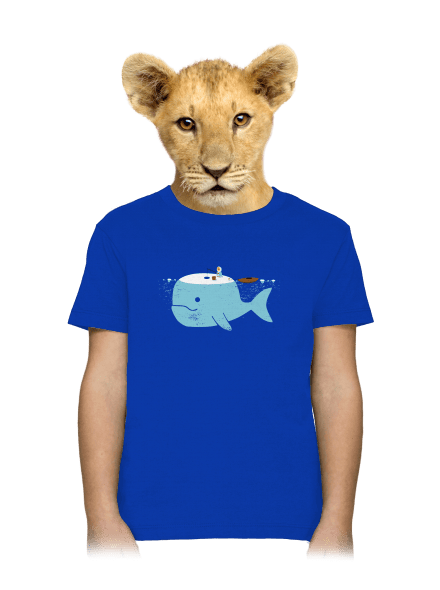  gyerek póló Royal Blue