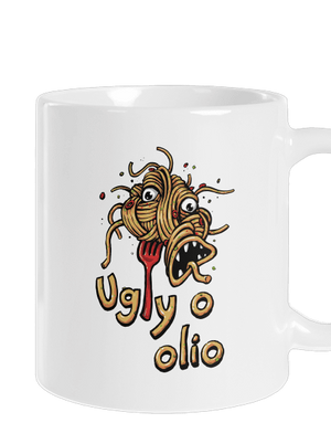 Ugly o olio hagyományos bögre White