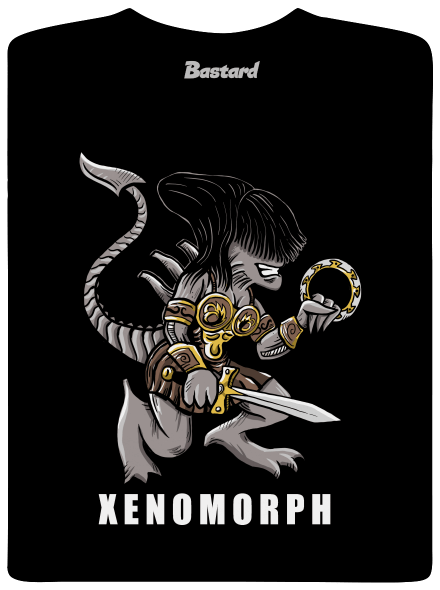 Xenomorph férfi hosszú ujjú póló Black