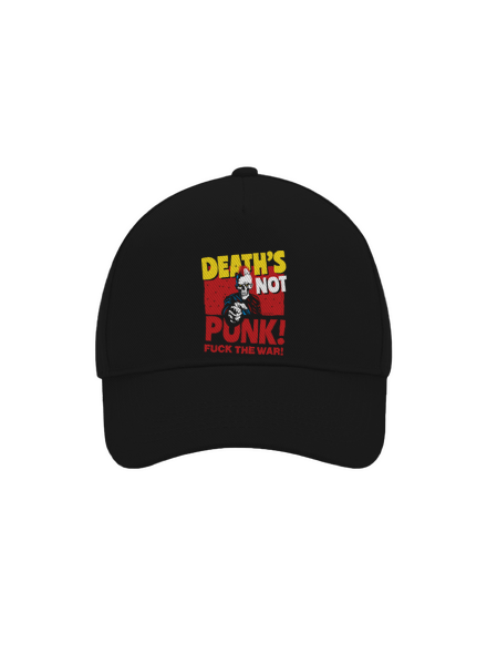 Death's not punk baseballsapka Black