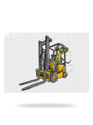 Targonca kirakós White