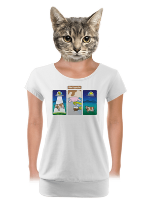 női póló elasztikus alsó szegéllyel