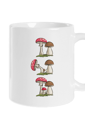 A gombakrónikából hagyományos bögre White