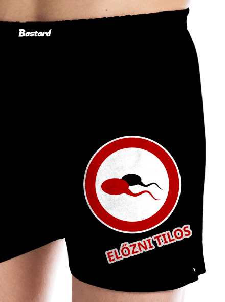 Sperma férfi alsó nadrág Black
