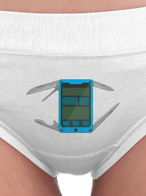 Svájci mobil női bugyik White