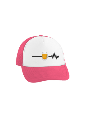 Beer help teherautós sapka Fluorescent Pink cap