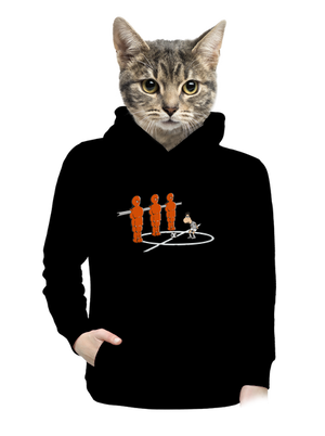 női kenguruzsebes pulóver