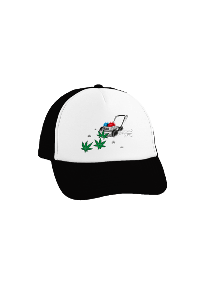 Ganja bust teherautós sapka Black cap