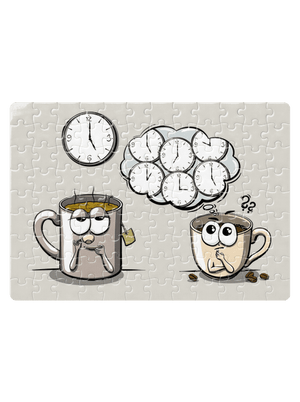 Tea ötkor kirakós White