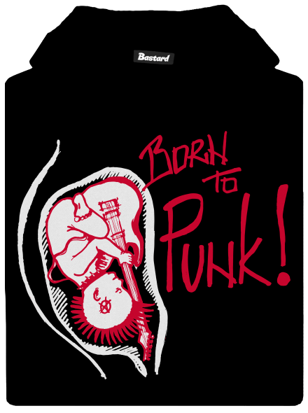  gyerek kenguruzsebes pulóver Black