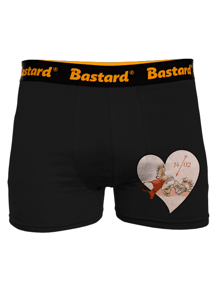Négy láb között boxeralsó Black