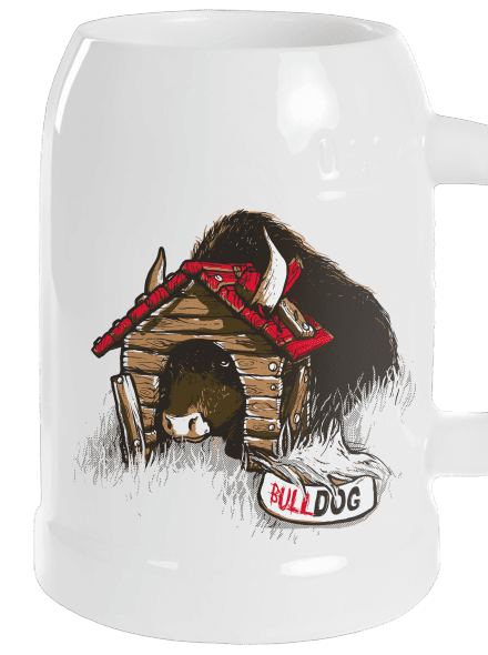 Bulldog söröskorsó White