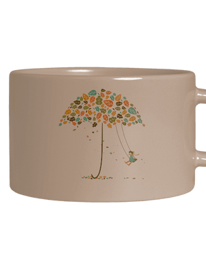 Ősz macaron bögre Brown Macaron