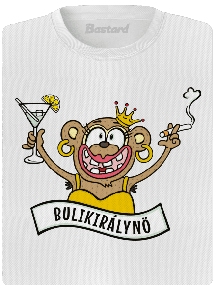 Bulikirálynő női sportpóló White