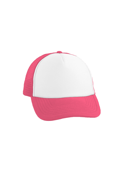 Nyomtatás nélkül teherautós sapka Fluorescent Pink cap