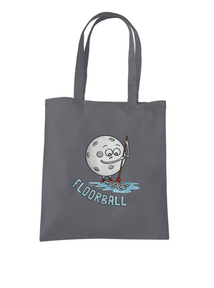 Floorball táska Graphite grey