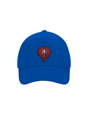 Spider inside baseballsapka Bright Royal