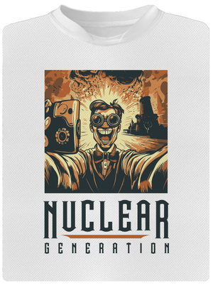 Nuclear generation férfi sportpóló White