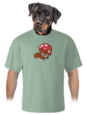  unisex túlméretezett póló Sage