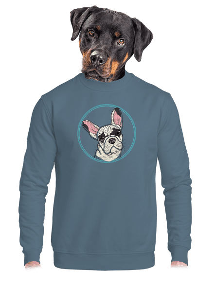  unisex crewneck Nordic Blue
