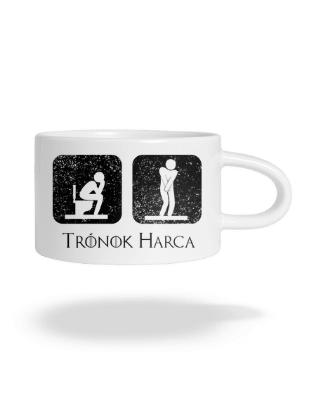 Trónok Harca macaron bögre White