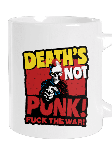 Death's not punk nagy bögre White