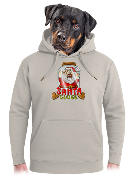 Santa Close unisex prémium pulóver Pastel Macchiato