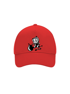 Bomberman baseballsapka Classic Red