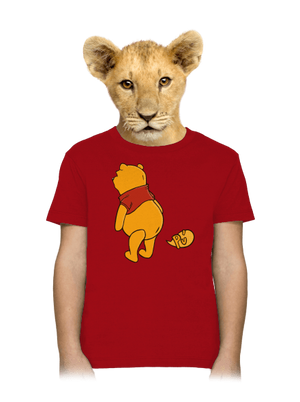 Ups gyerek póló Red