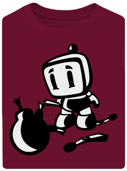 Bomberman unisex túlméretezett póló Garner