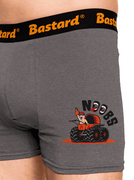 Monster stroller boxeralsó Gray Melange
