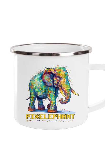 Pixelephant pléhbögre White