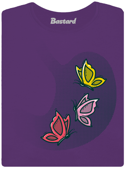 A hasban prémium női póló Purple
