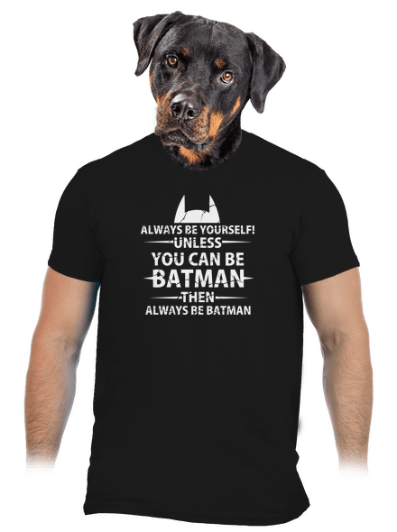 Batman férfi póló Black