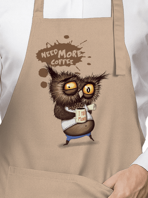 I need more coffee kötény Rope