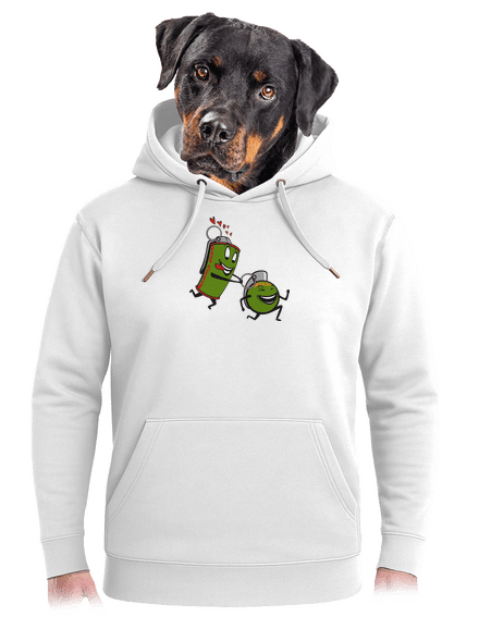 Boom of love unisex prémium pulóver Snowwhite