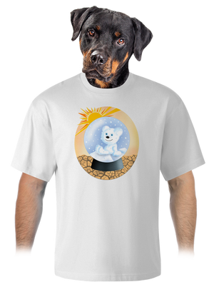 unisex túlméretezett póló