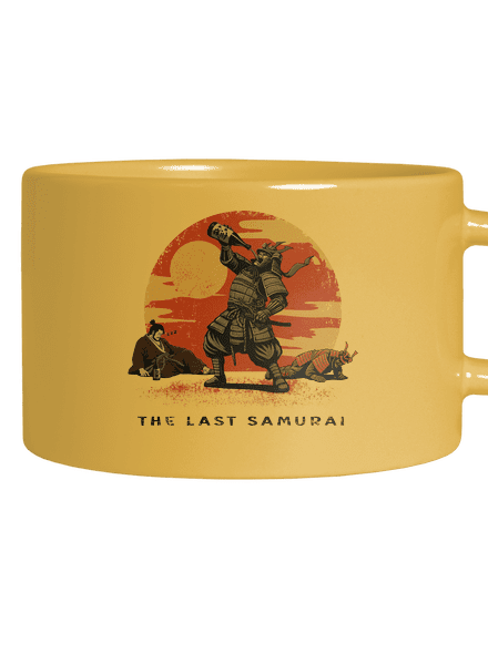 The last samurai macaron bögre Yellow Macaron