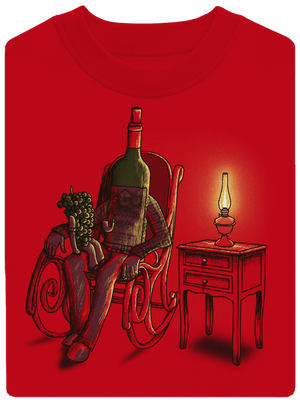 Nagyapa, mondd el unisex crewneck Red