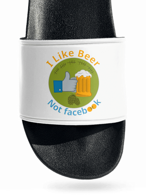 I like beer papucs White