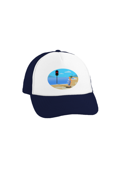 Biztonságos úszás teherautós sapka French Navy cap