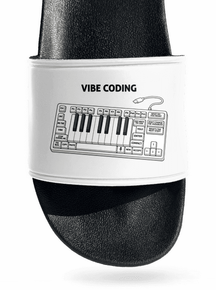 Vibe coding papucs White