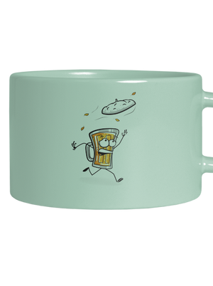 Sapka macaron bögre Mint Macaron