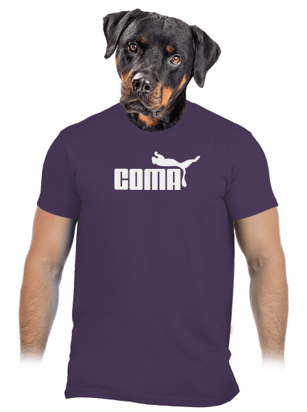 Coma férfi póló Urban Purple