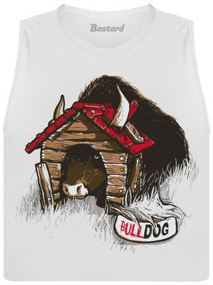 Bulldog női bővített trikó White
