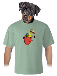 unisex túlméretezett póló